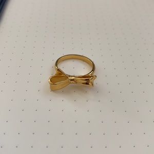 Kate Spade ♠️ Gold Bow Ring